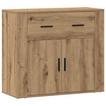 Vidaxl Komoda artisian hrast 80x33x70 cm inženirski les