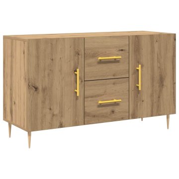 Vidaxl Komoda artisan hrast 100x36x60 cm inženirski les