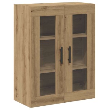 Vidaxl Komoda artisan hrast 69,5x34x90 cm inženirski les