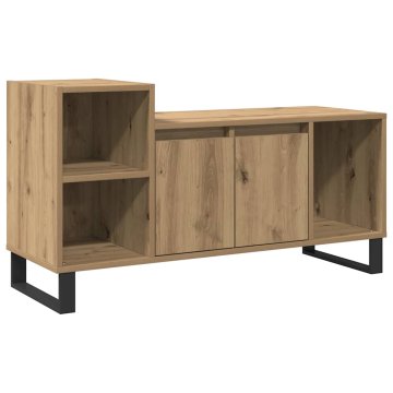 Vidaxl TV omarica artisan hrast 100x35x55 cm inženirski les