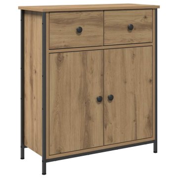 Vidaxl Komoda artisan hrast 70x30x80 cm inženirski les