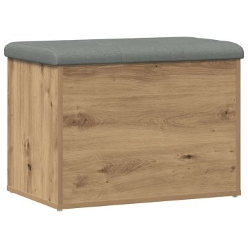 Vidaxl klop za shranjevanje Artisan Oak 62x42x45 cm inženirski les