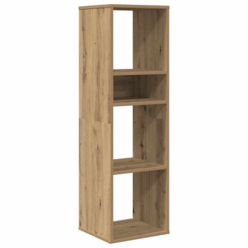 Vidaxl Knjižna omara artisan hrast 34x31x112 cm inženirski les