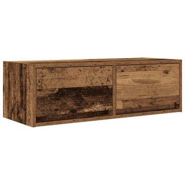 Vidaxl TV omarica starinski les 80x31x25,5 cm inženirski les
