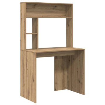 Vidaxl Miza Umetni hrast 91 x 50 x 149 cm Inženirski les
