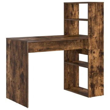 Vidaxl Miza Dimljeni oreh 113 x 54 x 120 cm Inženirski les