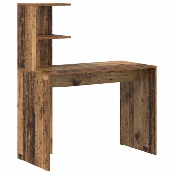 Vidaxl Miza Star les 102 x 50 x 124 cm Inženirski les