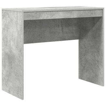 Vidaxl Miza Betonsko siva 90 x 40 x 76 cm