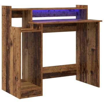 Vidaxl Miza Star les 97 x 45 x 90 cm Inženirski les