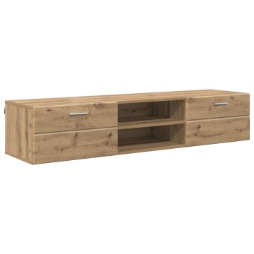 Vidaxl TV omarica FLORIN 150 x 39 x 30 cm Artisan hrast Inženirski les