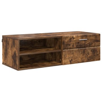 Vidaxl TV omarica FLORIN 100,5 x 39 x 30 cm Dimljen hrast