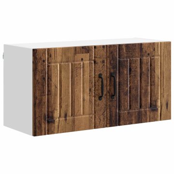 Vidaxl Omarica na steni LUCCA Star les 80 x 31 x 40 cm Inženirski les