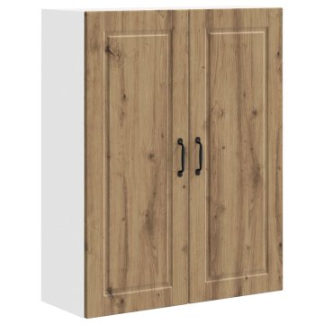Vidaxl Omarica na steni PORTO Artisan hrast 80 x 31 x 100 cm