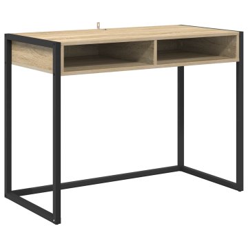 Vidaxl Miza Sonoma Inženirski les 100 x 50 x 75 cm