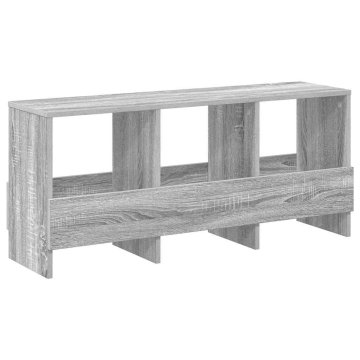 Vidaxl Regal za revije Siva Sonoma 102 x 30 x 45 cm