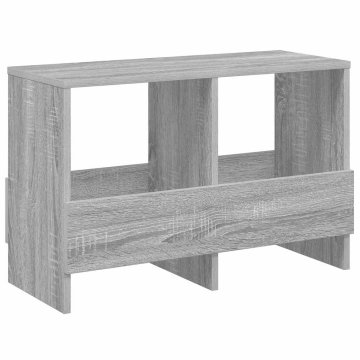 Vidaxl Regal za revije Siva Sonoma 68,5 x 30 x 45 cm