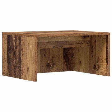 Vidaxl Stenska miza Star les Inženirski les 60 x 45 x 30 cm