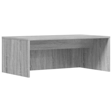 Vidaxl Stenska miza Siva Sonoma 80 x 45 x 30 cm Inženirski les