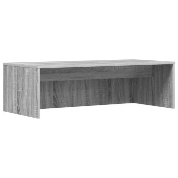 Vidaxl Stenska miza Siva Sonoma 100 x 45 x 30 cm Inženirski les