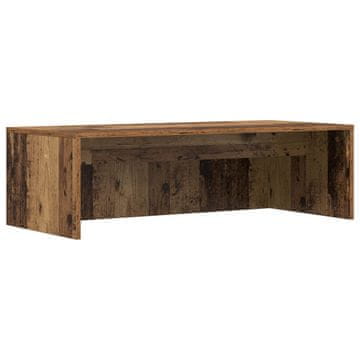Vidaxl Stenska miza Star les 100 x 45 x 30 cm Inženirski les