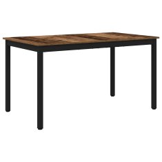 Vidaxl Jedilne mize 140 x 80 x 75 cm Inženirski les Star les