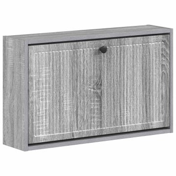 Vidaxl Omara za čevlje, pritrjena na steno EDE 71 x 17 x 43 cm