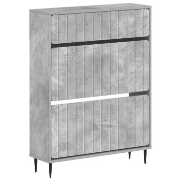 Vidaxl Omara za čevlje ZWOLLE 78 x 24 x 103 cm Inženirski les