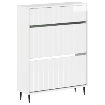 Vidaxl Omara za čevlje ZWOLLE 78 x 24 x 103 cm Inženirski les