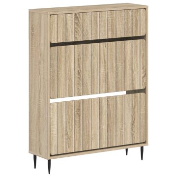 Vidaxl Omara za čevlje ZWOLLE 78 x 24 x 103 cm Inženirski les