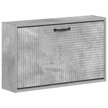 Vidaxl Omara za čevlje, pritrjena na steno HAARLEM 71 x 17 x 43 cm