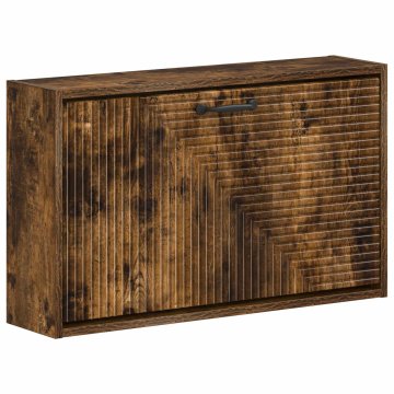 Vidaxl Omara za čevlje, pritrjena na steno HAARLEM 71 x 17 x 43 cm