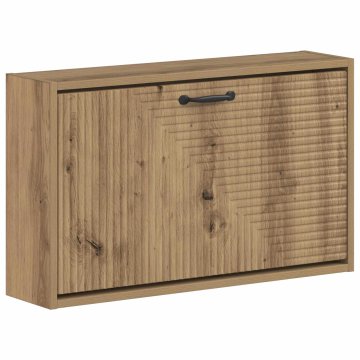 Vidaxl Omara za čevlje, pritrjena na steno HAARLEM 71 x 17 x 43 cm