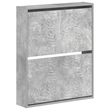 Vidaxl Omara za čevlje, pritrjena na steno DELFT 71 x 17 x 86 cm