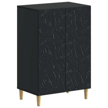 Vidaxl Omara za čevlje DELFT 59,5 x 39,5 x 90 cm Inženirski les Črna