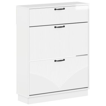 Vidaxl Omara za čevlje HOORN 78 x 24 x 100 cm Inženirski les