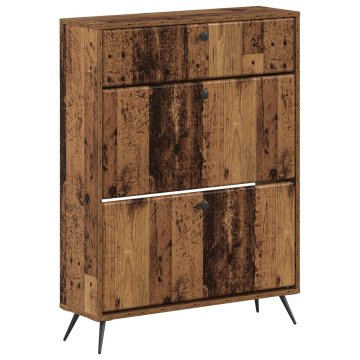 Vidaxl Omara za čevlje BREDA 78 x 24 x 103 cm Inženirski les Star les