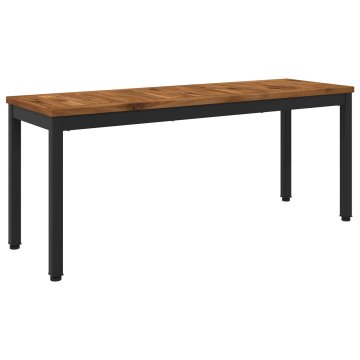 Vidaxl Vrtna klop NAARDEN 108,5 x 35 x 45 cm Masiven les akacije