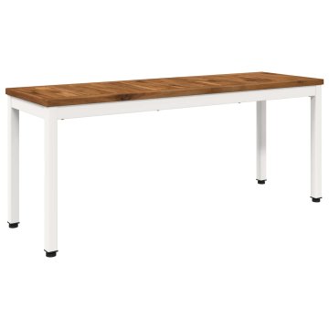 Vidaxl Vrtna klop NAARDEN 108,5 x 35 x 45 cm Masiven les akacije