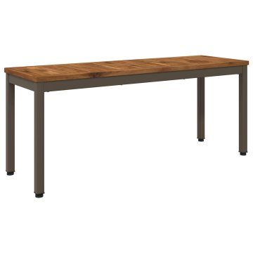 Vidaxl Vrtna klop NAARDEN 108,5 x 35 x 45 cm Masiven les akacije