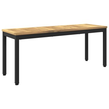 Vidaxl Vrtna klop NAARDEN 108,5 x 35 x 45 cm Masiven les akacije