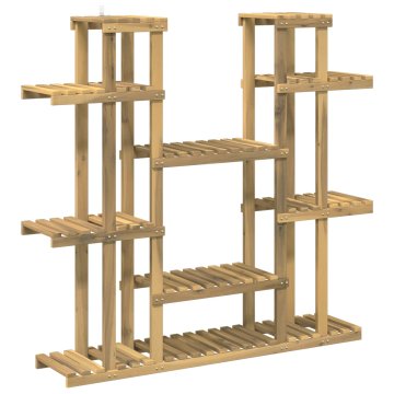 Vidaxl Stojalo za rastline Beljenje 123 x 25 x 114,5 cm