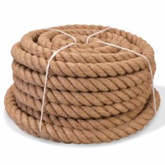 Vidaxl Vrv iz 100 % jute 40 mm 30 m