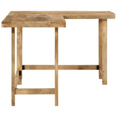 Vidaxl Pisalna miza 165x110x75 cm trden mangov les