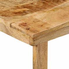 Vidaxl Pisalna miza 165x110x75 cm trden mangov les