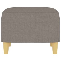 Vidaxl Stolček za noge taupe 60x50x41 cm blago