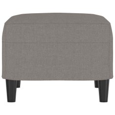 Vidaxl Stolček za noge taupe 60x50x41 cm blago