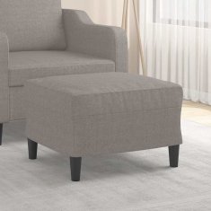 Vidaxl Stolček za noge taupe 60x50x41 cm blago