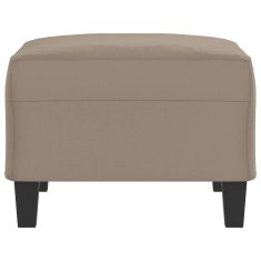 Vidaxl Stolček za noge taupe 70x55x41 cm tkanina iz mikrovlaken