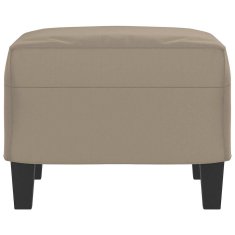 Vidaxl Stolček za noge taupe 60x50x41 cm tkanina iz mikrovlaken