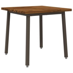 Vidaxl Kvadratna jedilna miza 60 x 55 x 75 cm Masiven les akacije